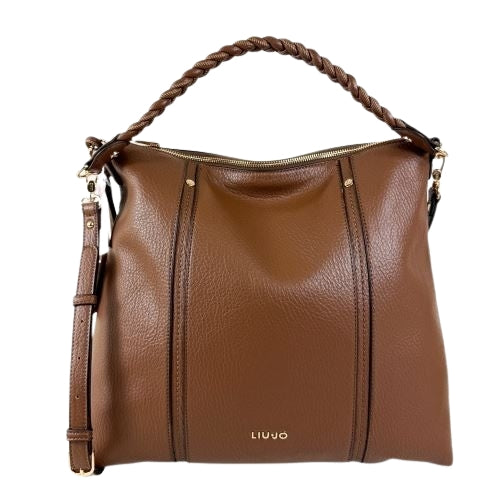Borsa  A Spalla Liu Jo ECS M HOBO FLUIDA AF5078 E0027 Col. 09032 Tabacco